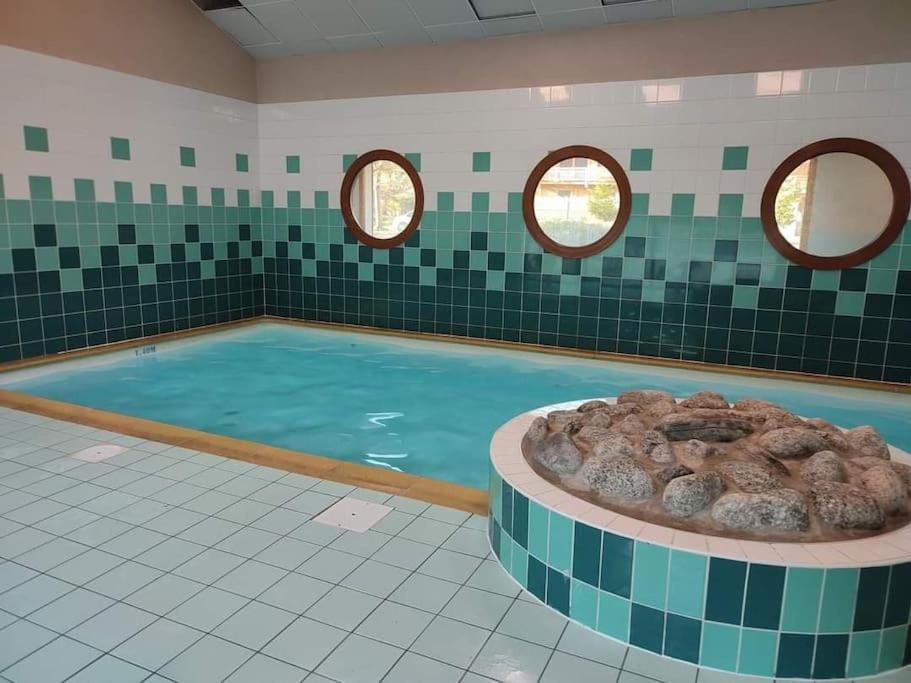 Samoens Residence Grand Tetras 4 Personnes Piscine Buitenkant foto